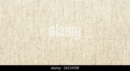 natural fiber cotton texture, beige fabric background Stock Photo