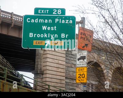 NYC VINTAGE SUBWAY ROLL SIGN NYCTA 5 2 TRAIN BROOKLYN