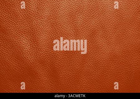 Leather texture as leather background with brown-red color Stock Photo