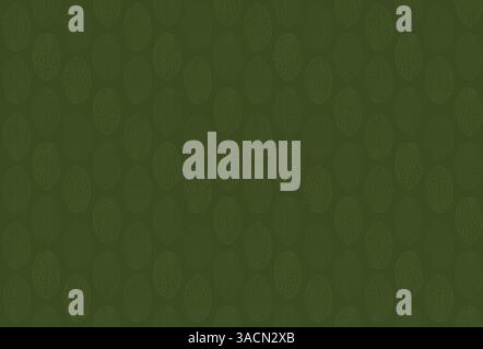 Repeating seamless pattern of many nerve plant's (Fittonia argyroneura) leaves on green textured paper background. Natural foliate pattern design. Stock Photo