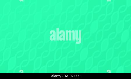 Patterns of light gree vine-like geometric shapes with leaves on bright green background. Abstract full frame simple background with copy space. Stock Photo