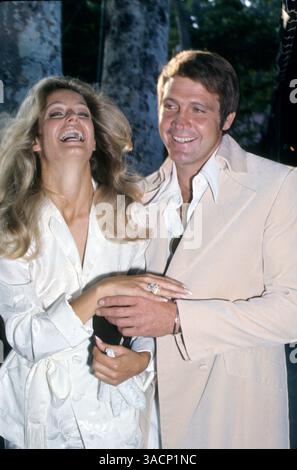 Farrah Fawcett and Lee Majors, circa 1972 Stock Photo - Alamy