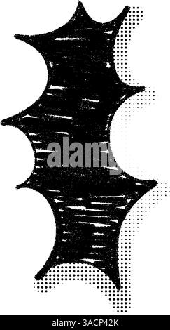 Pop art comic speech balloon with onomatopoeia effect. Cartoon dialog box and surprise sticker element. Flat vector illustration isolated on white bac Stock Vector