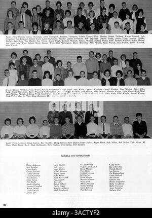 This yearbook captures the diverse events and student experiences at