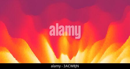 Abstract background with dynamic effect. Creative design with vibrant gradients. 3D vector Illustration. Stock Vector