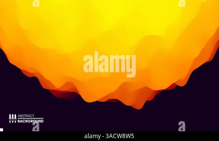 Sun in space. 3d vector illustration. Can be used for banner, flyer, book cover or poster. Stock Vector