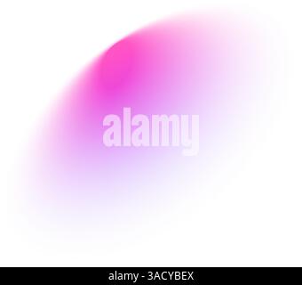 Abstract gradient background with soft blue and yellow color transition, blurred fluid shapes, grainy watercolor texture, neon light effect. Flat Stock Vector