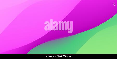 Abstract background with dynamic effect. Creative design poster with vibrant gradients. Vector illustration for advertising, marketing, presentation. Stock Vector