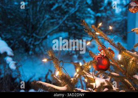 Christmas tree, Advent decorations, decoration Stock Photo