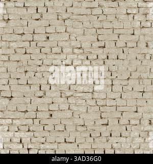 Seamless texture of an old and weathered beige brick wall, perfect for backgrounds and design projects.Belarus Stock Photo