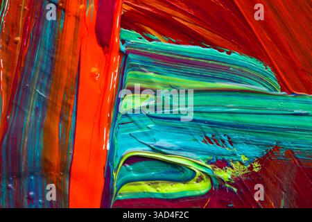 Painted abstract Stock Photo