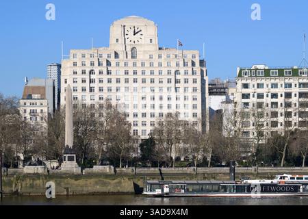 Shell Mex House (opened 1932) at 80 Strand, London, showing the ...