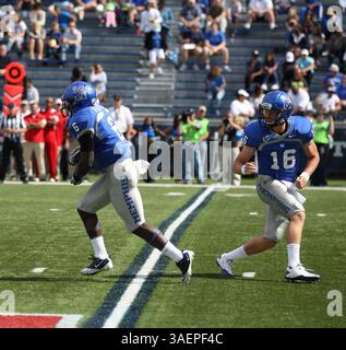 September 24, 2011: in action during the NCAA Football game between the Memphis TIgers and the SMU Mustangs at Liberty Bowl Stadium in Memphis, TN(Credit Image: © Fred Brooks/Cal Sport Media/ZUMAPRESS.com) Stock Photo