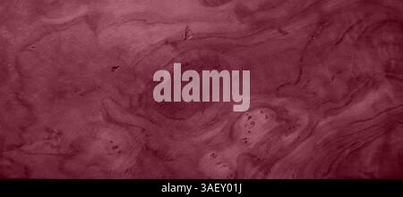 Wood texture background. Different shades of pink, violet, dark, dirty colors. Natural curved lines and waves are unevenly arranged on the background. Stock Photo