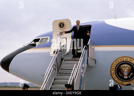 Nov 06, 1980; Abilene, TX, USA; President JIMMY CARTER arriving in Abilene, Texas during his campaign for re-election in 1980. Stock Photo