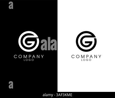 Letter OG, GO initial logotype company name design. vector logo for business and company identity Stock Vector