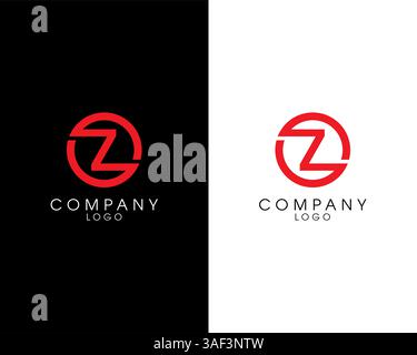 ZO, OZ, Z initial logotype company name design. vector logo for business and company identity Stock Vector