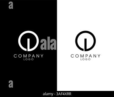 Letter OI, IO initial logotype company name design. vector logo for business and company identity Stock Vector