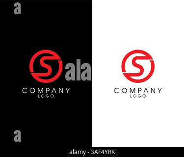 Letter OS, SO, S initial logotype company name design. vector logo for business and company identity Stock Vector
