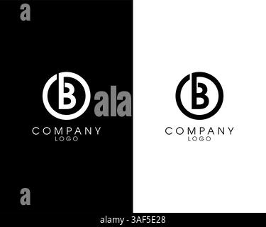 Letter OB, BO initial logotype company name design. vector logo for business and company identity Stock Vector