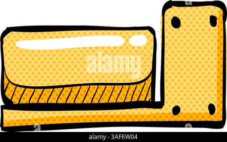 Flight recorder halftone icon hand drawn color vector illustration Stock Vector