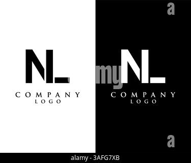 Letter LN logo with arrow design concept, modern and creative logo ...