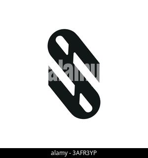 Letter s or as or sa logo template Stock Vector