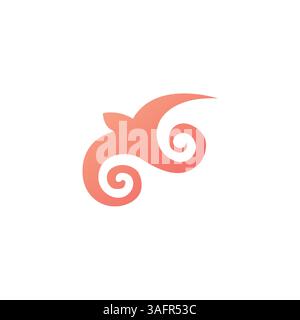 Stylized Umai Ene symbol from Kyrgyz and Turkic mythology. Represents femininity, fertility, and spiritual protection. Ethnic vector design with soft Stock Vector