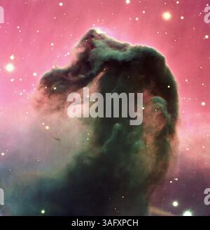 The Horsehead Nebula, also known as Barnard 33 in bright nebula IC 434 ...