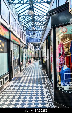 Inside the Royal Arcade,Wigan,UK Stock Photo