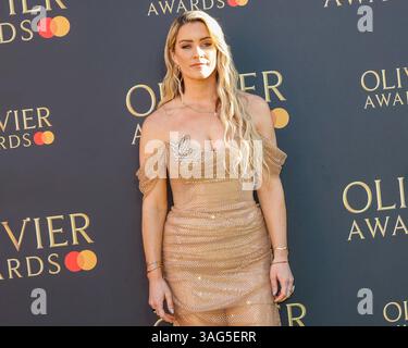 Lucie Jones at the Olivier Awards 2025, Royal Albert Hall, Kensington