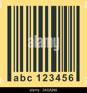 Barcode icon vector image. Suitable for mobile apps, web apps and print media. Stock Vector