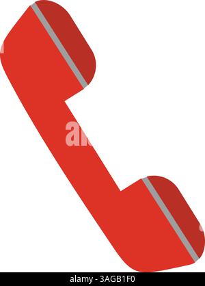 Call icon vector image. Suitable for mobile apps, web apps and print media. Stock Vector