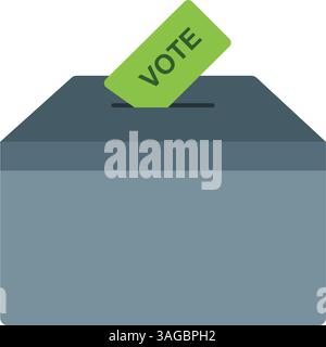 Casting Vote icon vector image. Suitable for mobile apps, web apps and print media. Stock Vector