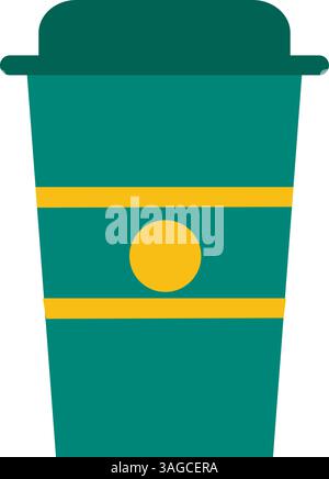 Coffee Cup icon vector image. Suitable for mobile apps, web apps and print media. Stock Vector