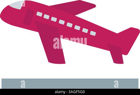 Flight icon vector image. Suitable for mobile apps, web apps and print media. Stock Vector