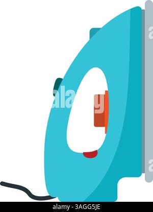 Iron icon vector image. Suitable for mobile apps, web apps and print media. Stock Vector