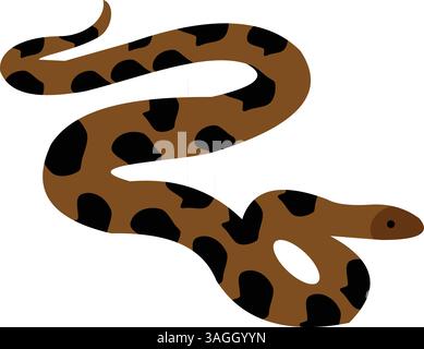 Pet Snake icon vector image. Suitable for mobile apps, web apps and print media. Stock Vector