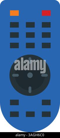 Remote icon vector image. Suitable for mobile apps, web apps and print media. Stock Vector