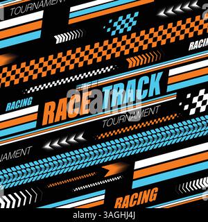 Sport colourful racing lines Stock Vector