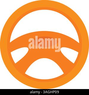 Steering Wheel icon vector image. Suitable for mobile apps, web apps and print media. Stock Vector