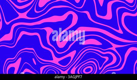Abstract, liquid wild animal pattern. Vector illustration. Stock Vector