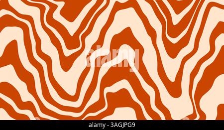 Abstract, liquid wild animal pattern. Vector illustration. Stock Vector