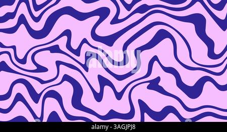 Abstract, liquid wild animal pattern. Vector illustration. Stock Vector