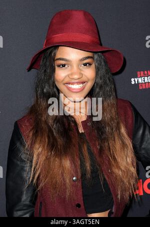 China Anne McClain at Trevor Jackson's Monster 18th Birthday Party