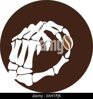 Coffee shop logo design template Stock Vector