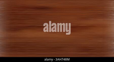 Dark brown wooden plank. Floor, wall cladding. High detail vector texture. Stock Vector