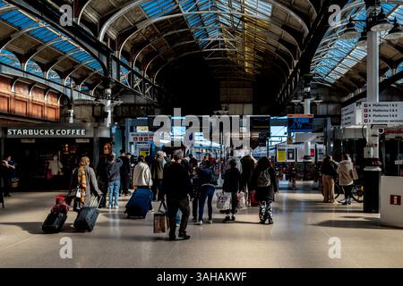 Norwich Train Station. Norwich Railway Station in central Norwich Norfolk UK. Opened 1886. Formerly known as Norwich Thorpe station. Stock Photo