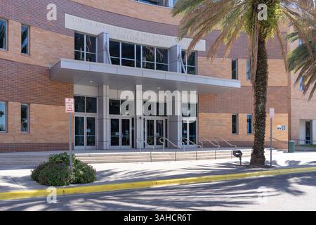 Florida A and M University College of Law building in Orlando, Florida, USA. Stock Photo