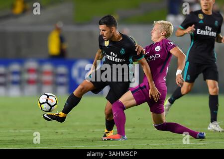 Oleksandr Zinchenko #11 of Manchester City during the game Stock